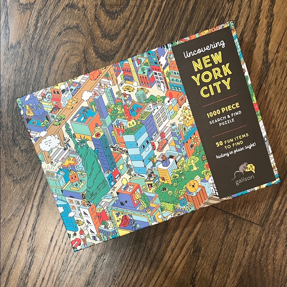Galison New York City Puzzle - 1000 Piece Search & Find